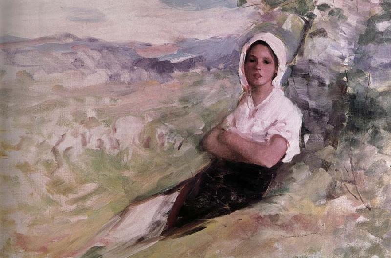 Sepherdess, Nicolae Grigorescu